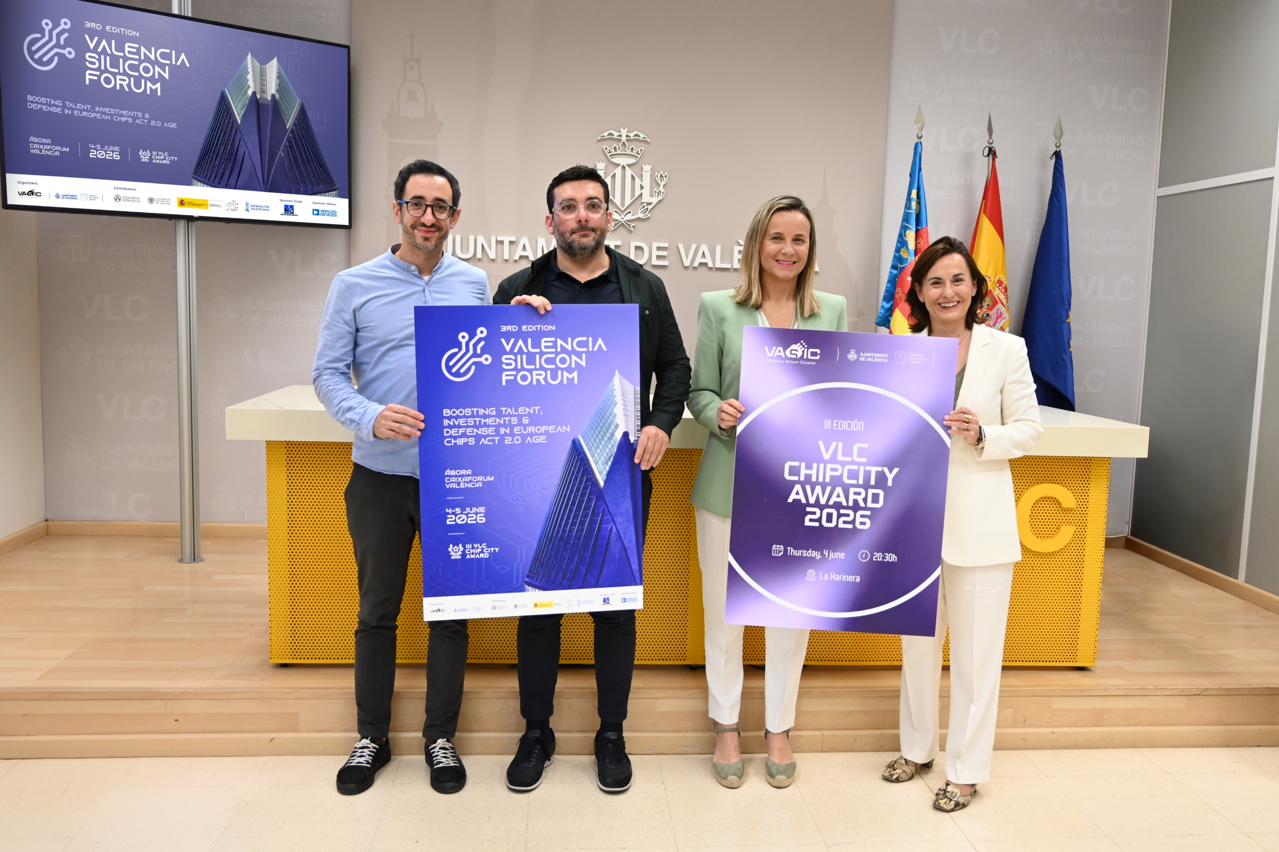 Valencia is at the center of the discussion on the future of microchips in Europe with the third edition of the Valencia Silicon Forum